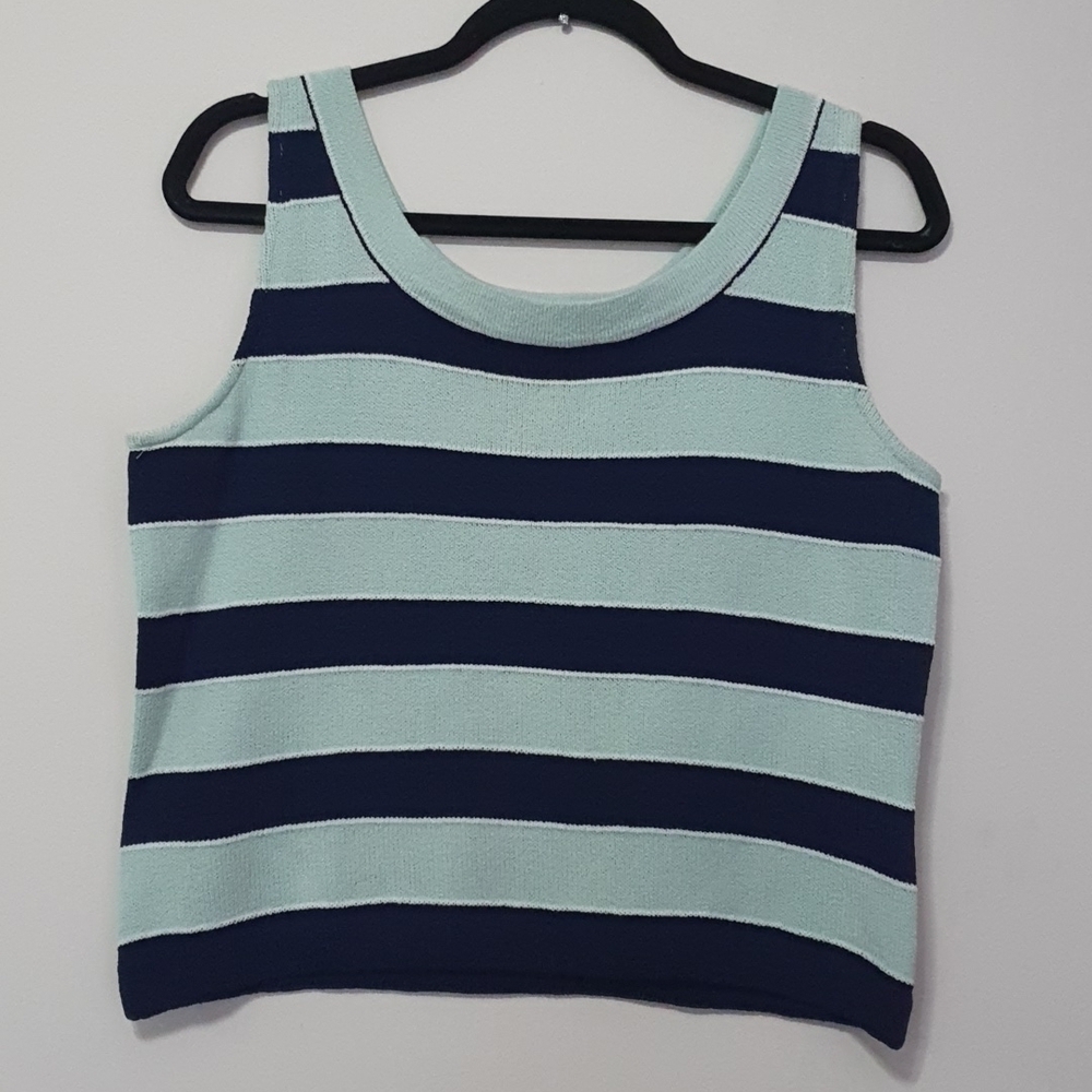 St. John Awning Stripe Tank top
